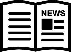 News Document Symbol Sketch Style Svg Vector, Free Vectors File